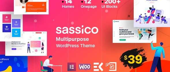 Sassico v2.9 - Multipurpose Saas Startup Agency WordPress Theme