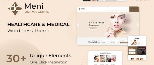 Meni v2.0 - Health Care, Medical WordPress Theme
