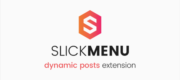 Slick Menu v1.3.8 - Responsive WordPress Vertical Menu