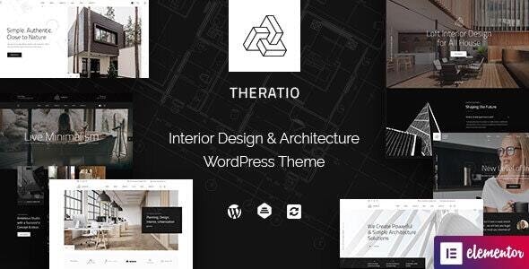 Theratio v1.1.5 – Architecture & Interior Design Elementor