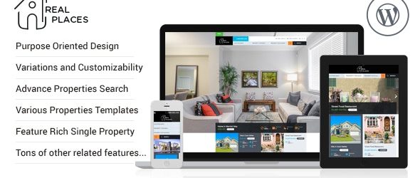 RealPlaces v1.9.0 - Estate Sale and Rental WordPress Theme