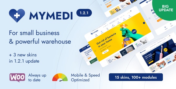 MyMedi v1.2.1 – Responsive WooCommerce WordPress Theme
