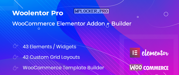 WooLentor Pro v1.6.6 – WooCommerce Elementor Addons