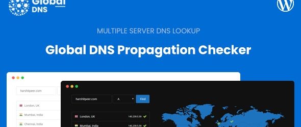 Global DNS v1.4.0 - Multiple Server - DNS Propagation Checker - WP