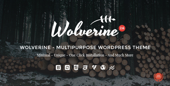 Wolverine v3.3 – Responsive Multi-Purpose Theme