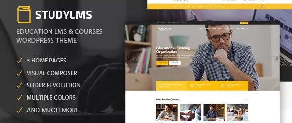 Studylms v1.20 - Education LMS & Courses Theme