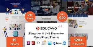 Educavo v2.7.1 - Online Courses & Education WordPress Theme
