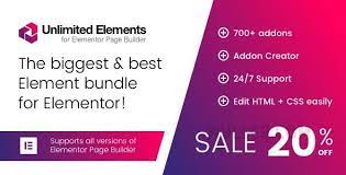 Unlimited Elements for Elementor Page Builder v1.4.73