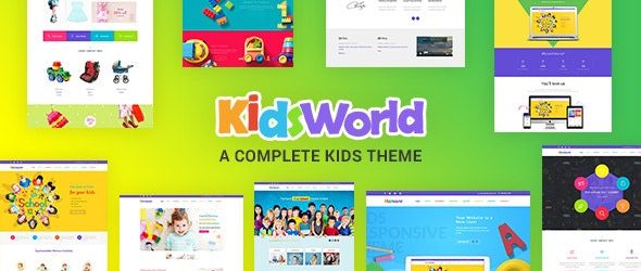 Kids Heaven v2.8 - Children WordPress Theme