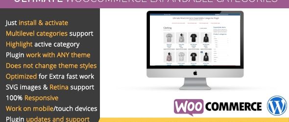 Ultimate WooCommerce Expandable Categories v1.2.1