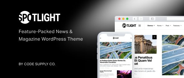 Spotlight v1.6.6 - Feature-Packed News & Magazine Theme