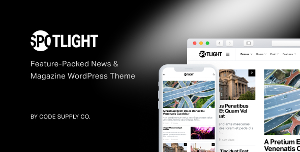 Spotlight v1.6.6 – Feature-Packed News & Magazine Theme