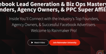 Rainmaker University – Facebook Ads For Lead Generation