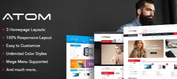 Atom v1.5.11 - Responsive WooCommerce WordPress Theme