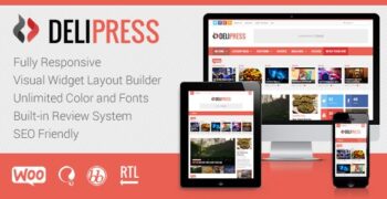 DeliPress v3.9 - Magazine and Review WordPress Theme