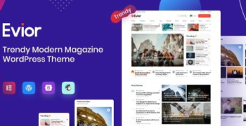 Evior v2.1 - Modern Magazine WordPress Theme
