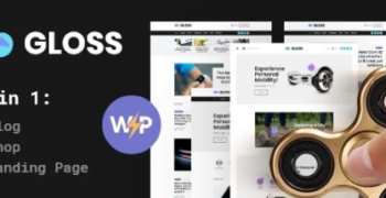 Gloss v1.0.5 - Viral News Magazine WordPress Blog Theme + Shop