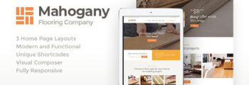Mahogany v1.1.3 - Flooring Company WordPress Theme