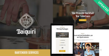 Daiquiri v1.1.3 - Bartender Services & Catering Theme
