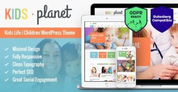 Kids Planet v2.2.7 - A Multipurpose Children WordPress Theme