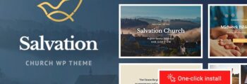 Salvation v1.1.5 - Church & Religion WP Theme