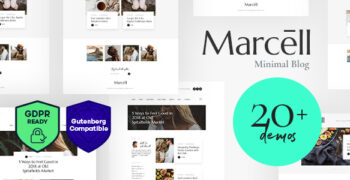 Marcell v1.2.5 - Multi-Concept Personal Blog & Magazine