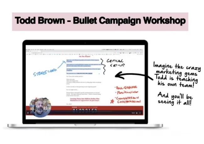 Todd Brown – Bullet Campaign Workshop