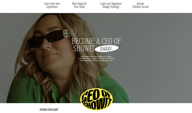 Becca Luna – CEO of Showit