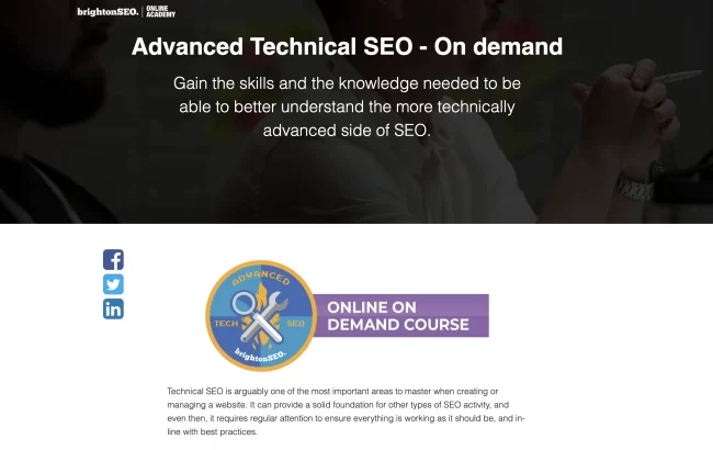 Tom Pool – Advanced Technical SEO – On demand